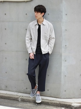 Rikuさん（メンズ・181cm）の春コーディネート