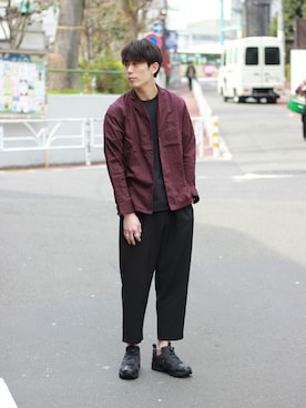 Rikuさん(メンズ・181cm)の春コーディネート