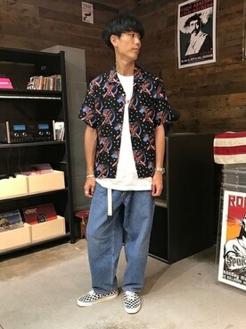 「Journal Standard TRISECT（トライセクト）のアイテム（トップス）」を使った、Rikuさん（メンズ・181cm）の秋コーディネート