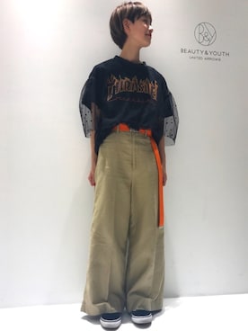 Shiori Maezawaさん（レディース・154cm）の夏コーディネート