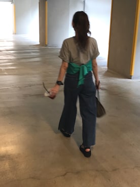 rinさん（レディース・154cm）の夏コーディネート