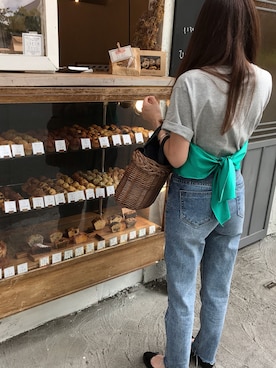 rinさん（レディース・155cm）の夏コーディネート