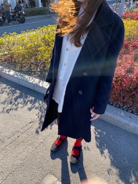 rinさん（レディース・154cm）の冬コーディネート