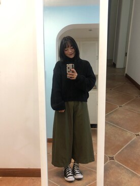 アカネさん（レディース・153cm）の冬コーディネート