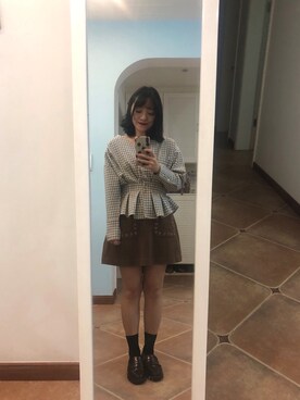 アカネさん（レディース・153cm）の冬コーディネート