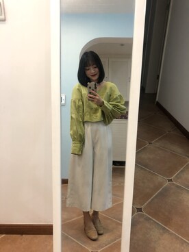 アカネさん（レディース・153cm）の春コーディネート