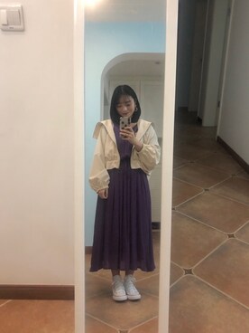 アカネさん（レディース・153cm）の春コーディネート