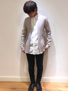 「ALLSAINTS（オールセインツ）のアイテム」を使った、Yuto  ALLSAINTSさん（メンズ・171cm）の秋コーディネート
