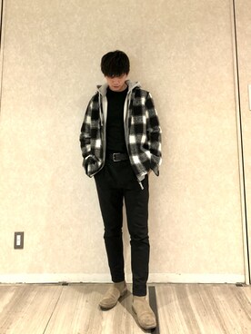 「ALLSAINTS（オールセインツ）のアイテム」を使った、Yuto  ALLSAINTSさん（メンズ・171cm）の春コーディネート