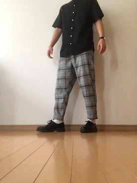 「EMMA  CLOTHES」｜「アイテム（アナログ腕時計）」を使った、Yoshiakiさん（メンズ・168cm）の夏コーディネート