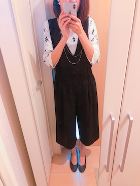 「cepo.」｜「アイテム（オールインワン・サロペット）」を使った、chiho*さん（レディース・167cm）の春コーディネート