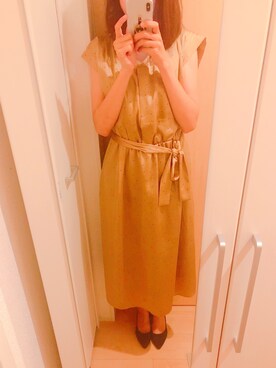 「zootie」｜「アイテム（ワンピース）」を使った、chiho*さん（レディース・167cm）の夏コーディネート