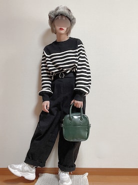 marinaさん（レディース・148cm）の冬コーディネート