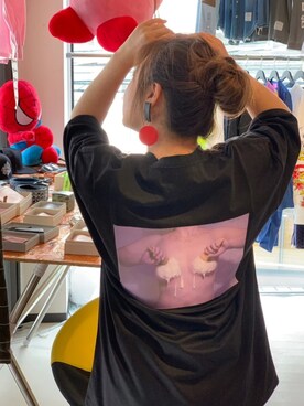 「EFFECTEN（エフェクテン）のアイテム」を使った、あり子さん（レディース・148cm）の春コーディネート