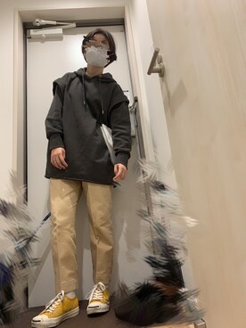 kcさん（レディース・157cm）の冬コーディネート