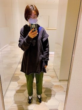 kcさん（レディース・157cm）の春コーディネート