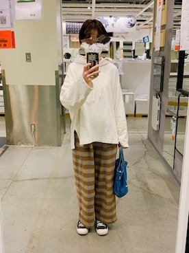 kcさん（レディース・157cm）の春コーディネート