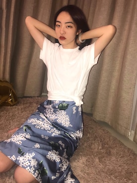 「Keepsake（キープセイク）のアイテム（ワンピース/ドレス）」を使った、RasineXuさん（レディース・163cm）の秋コーディネート