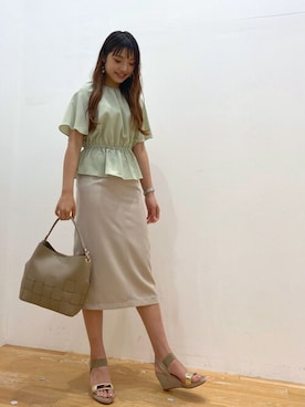 NBB STAFF07さん（レディース・162cm）の夏コーディネート