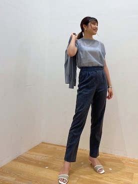 NBB STAFF07さん（レディース・162cm）の夏コーディネート