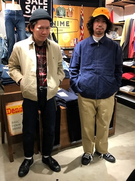 「Ralph Lauren」｜「アイテム（その他アウター）」を使った、DENIME THE STORE ららぽーと新三郷店さん（メンズ・171cm）の冬コーディネート