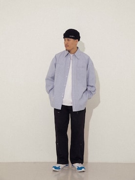 「URBAN RESEARCH ID（アーバンリサーチ アイディー）のアイテム」を使った、AKIHIROさん（メンズ・178cm）の冬コーディネート