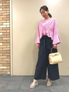 bekkiさん（レディース・160cm）の春コーディネート