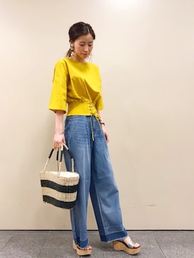 bekkiさん（レディース・160cm）の春コーディネート