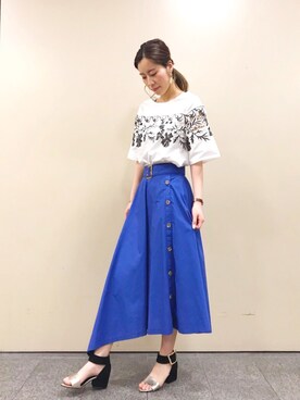 bekkiさん（レディース・160cm）の春コーディネート