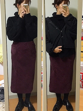 inaさん(レディース・159cm)の冬コーディネート