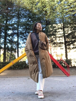 FRAMeWORK（フレームワーク）の「フロントアシメデニム2◇（デニム