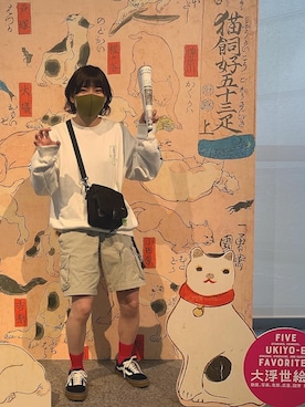 「コロナに負けるな」｜こみなみさん（レディース・153cm）の春コーディネート