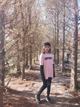 「Major made（Major made）のアイテム」を使った、子崴さん（レディース・155cm）の冬コーディネート