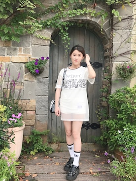 「兩件式」｜子崴さん（レディース・155cm）の夏コーディネート