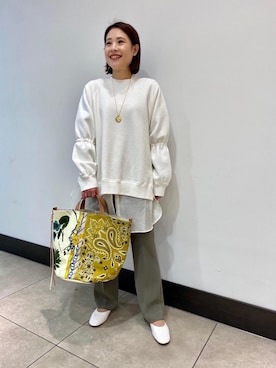 AYAさん（レディース・156cm）の冬コーディネート