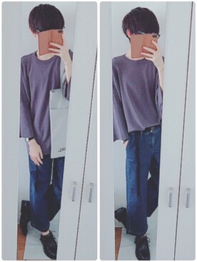 「URBAN RESEARCH（アーバンリサーチ）のアイテム（バングル/リストバンド）」を使った、あくさん（メンズ・173cm）の秋コーディネート