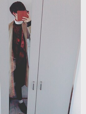 あくさん（メンズ・173cm）の冬コーディネート