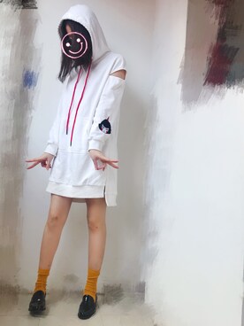 「🈚のアイテム（Others、その他）」を使った、Claire Hooさん（レディース・162cm）の秋コーディネート