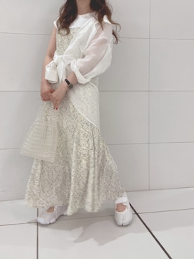 小川こゆきさん（レディース・152cm）の夏コーディネート