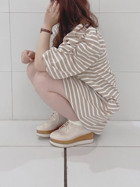 小川こゆきさん（レディース・152cm）の夏コーディネート