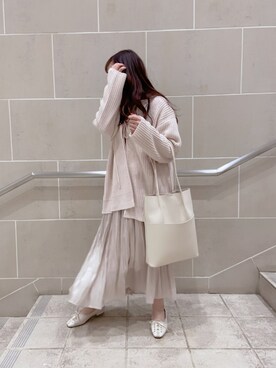 小川こゆきさん(レディース・152cm)の冬コーディネート