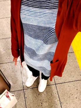 「semantic design（セマンティックデザイン）のアイテム（ニット/セーター）」を使った、Takuさん（メンズ・165cm）の春コーディネート