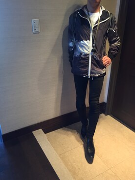 「VANISHING ELEPHANT（ヴァニッシングエレファント）のアイテム」を使った、shiroさん（メンズ・171cm）の冬コーディネート