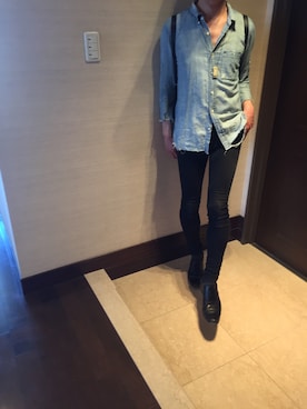 「BIAS(バイアス)のアイテム」を使った、shiroさん(メンズ・171cm)の春コーディネート