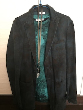 「DRIES VAN NOTEN（ドリスヴァンノッテン）のアイテム（テーラードジャケット）」を使った、shiroさん（メンズ・171cm）の春コーディネート