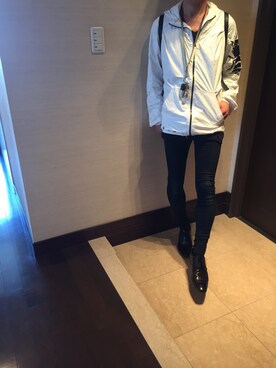 「UEG（ユーイージー）のアイテム」を使った、shiroさん（メンズ・171cm）の春コーディネート