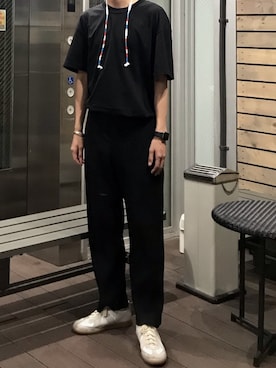 「アイテム（PC・スマホグッズ/家電）」を使った、peaceさん（メンズ・173cm・20代）の夏コーディネート