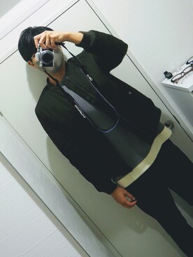 「RAGEBLUE（レイジブルー）のアイテム（MA-1）」を使った、scttieさん（メンズ・183cm）の冬コーディネート