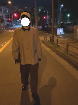 「アイテム（スニーカー）」を使った、BONBONさん（メンズ・171cm）の春コーディネート