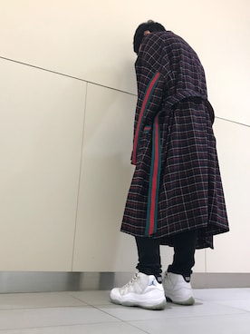 「はおり」｜柏木　翔真さん（メンズ・165cm）の秋コーディネート